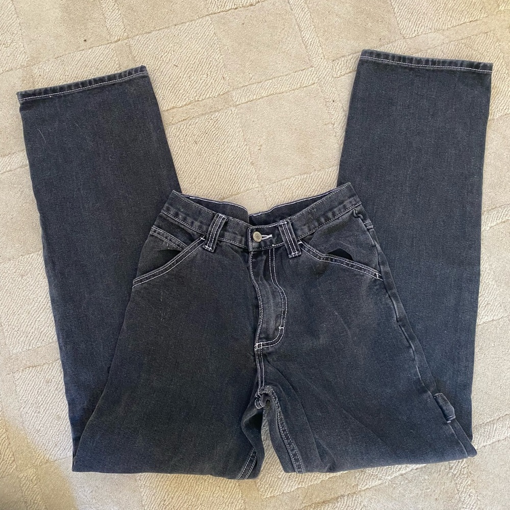 Black brandy Melville cargo jeans